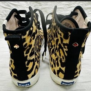 Keds Animal Print High-Top Sneakers